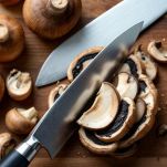 Funghi porcini tagliati a fette