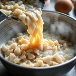 Polpa di stoccafisso pronta per essere mantecata