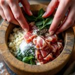 Battuto di prosciutto e aromi
