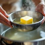 Burro a bagnomaria