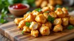 bocconcini di pollo dorati con salsa