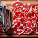 Fette di capocollo sottili