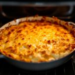 Finocchi gratinati dorati nel forno.