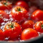 Sbollentate i pomodori