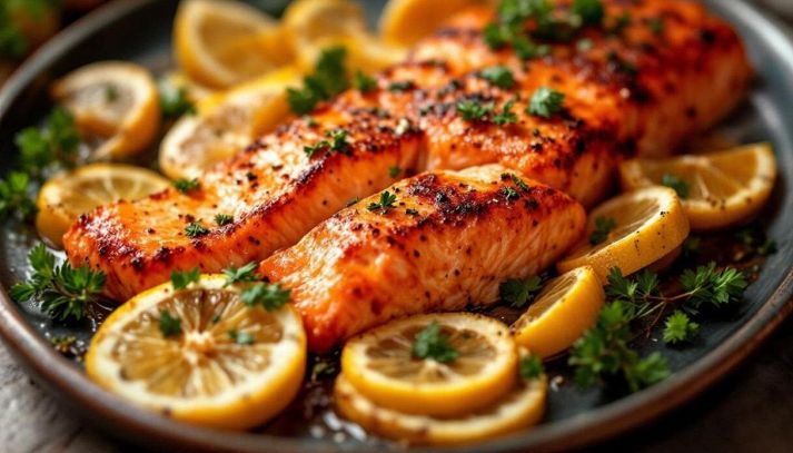 Salmone al forno