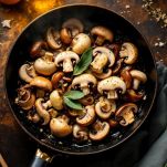 Tagliatelle panna e funghi