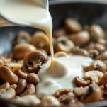 Mantecatura con panna