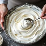 lavorazione tiramisù senza uova