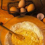 passatelli asciutti con prosciutto