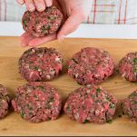 hamburger friggitrice ad aria