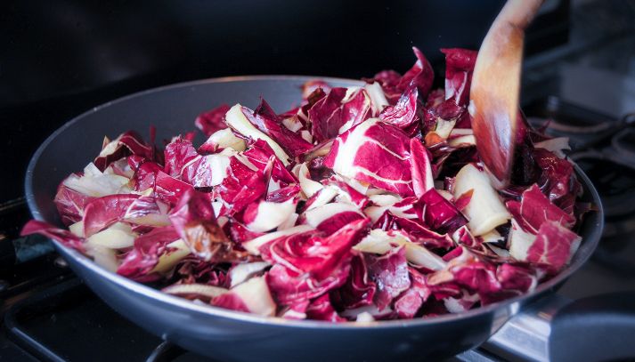 radicchio in padella