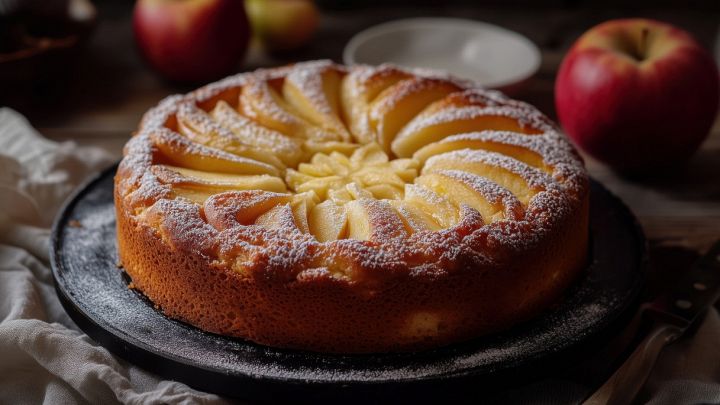 Torta di mele e yogurt