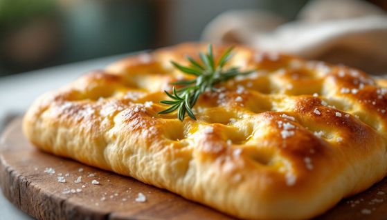 Deliziosa focaccia genovese