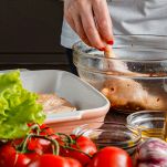 cosce di pollo friggitrice ad aria