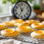 Taralli pugliesi pronti da servire dopo il riposo.