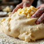 Ingredienti uniti all’impasto per renderlo elastico.