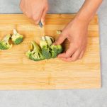 Broccoli tagliati