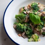 pasta broccoli e pancetta