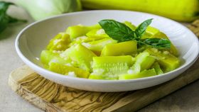 Zucchine bollite