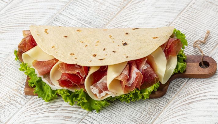 Piadina senza strutto