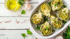 Carciofi in friggitrice ad aria
