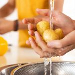 Lavaggio patate