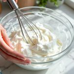 Albumi montati incorporati all’impasto.