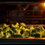 Broccoli in cottura nel forno