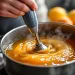 Confettura frullata con frullatore a immersione