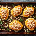 Cotolette su placca da forno