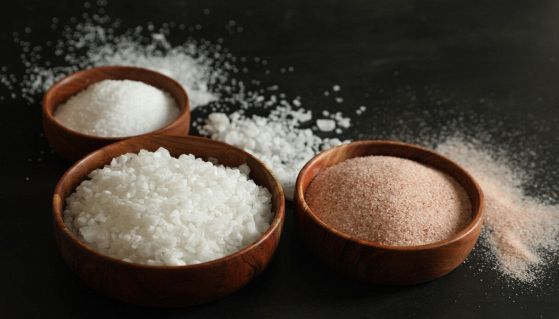 Differenti tipi di sale