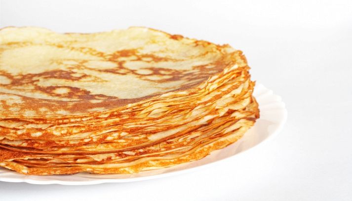 Crepes senza latte