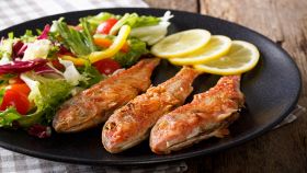 Triglie al forno gratinate