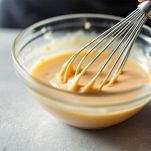 Salsa montata e omogenea