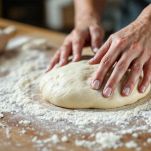 Impasto sulla spianatoia infarinata