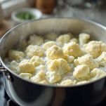 Cimette di cavolfiore cotte e croccanti