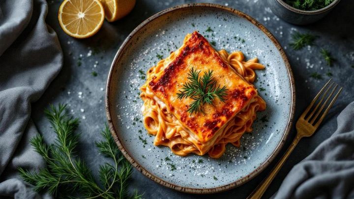 Lasagne al salmone