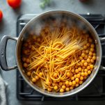 Cuocete fino a consistenza al dente