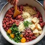 Impasto crudo nella ciotola