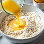 Impasto leggermente grumoso