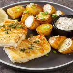 Pesce persico al forno