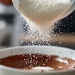 Impasto al cioccolato con aggiunta di farina