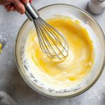 Uova montate con zucchero