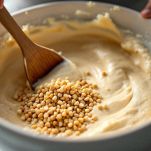 Impasto con nocciole tritate