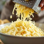 Patate grattugiate con farina e uova