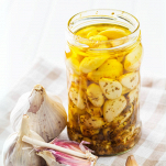 aglio sott'aceto