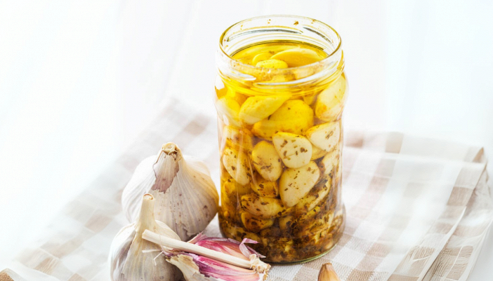 aglio sott'aceto