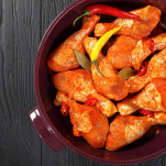 alette di pollo piccanti al forno