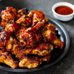 alette di pollo piccanti al forno