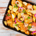 ali di tacchino al forno